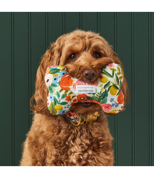 The Foggy Dog Dog Bone Squeaky Toy