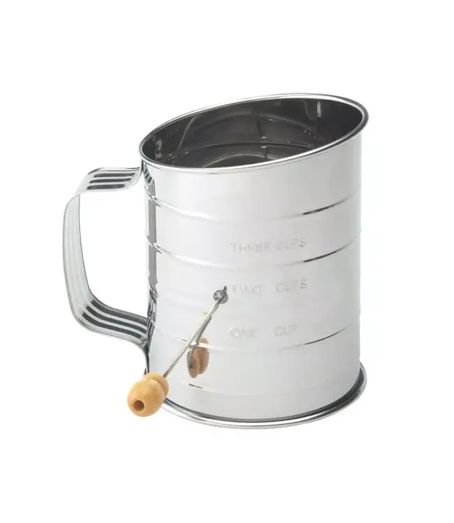 HIC Harold Import Company Mrs. Anderson's Baking Hand Crank Sifter