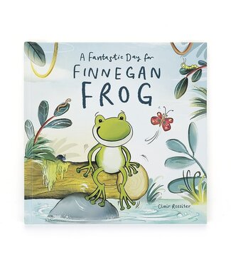 Jellycat A Fantastic Day for Finnegan Frog Book