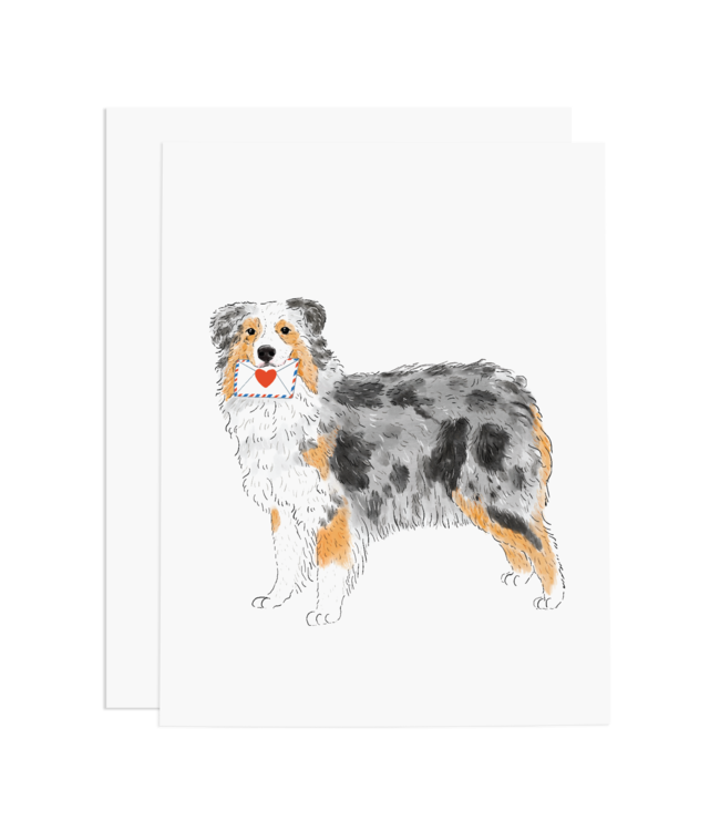 Ramus Co. Dog Mail Greeting Card