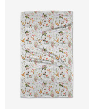Geometry Tea Towels - Delicate Floral