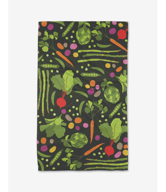Geometry Tea Towels - Spring Sprout