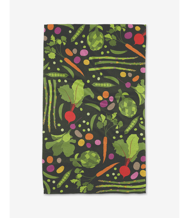Geometry Tea Towels - Spring Sprout