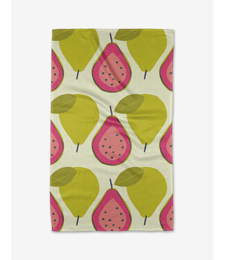 Geometry Geometry Tea Towels - Guava Groove