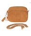 Pom Pom London Mayfair Bag - Tan Suede