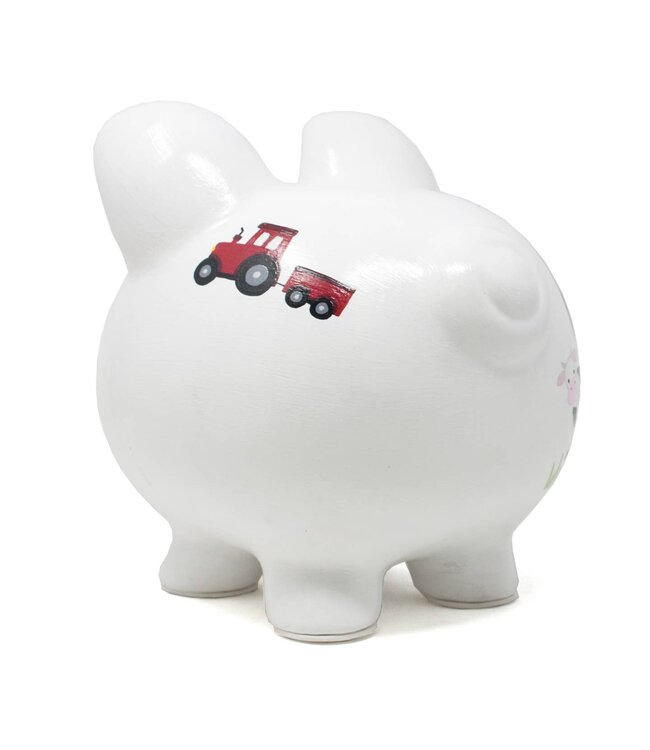 Child To Cherish Piggy Bank - Barnyard