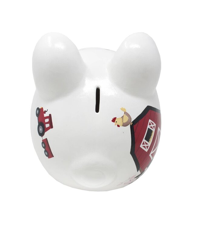 Child To Cherish Piggy Bank - Barnyard