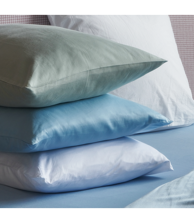 Sttelli Siesta King Pillowcase - Snow | Set of 2