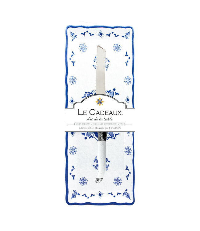 Le Cadeaux Moroccan Blue - Serving Sets