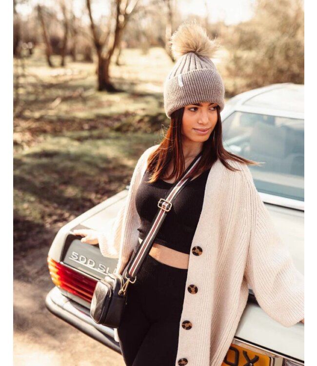 Pom Pom London Stone & Silver Straps