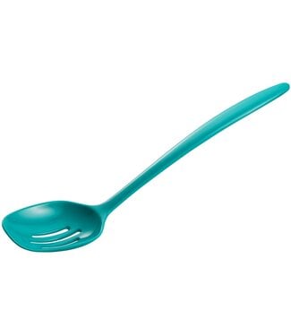 Melamine Slotted Spoon - Turquoise - 12"