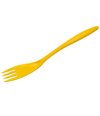 Melamine Fork - Yellow - 12.5"