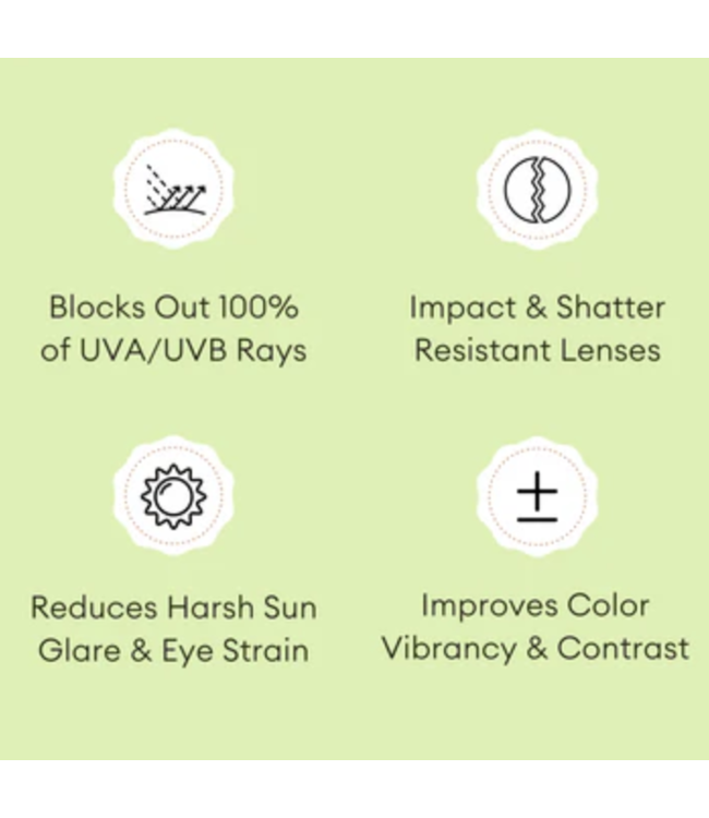 Polarized Daisy Flower Glasses