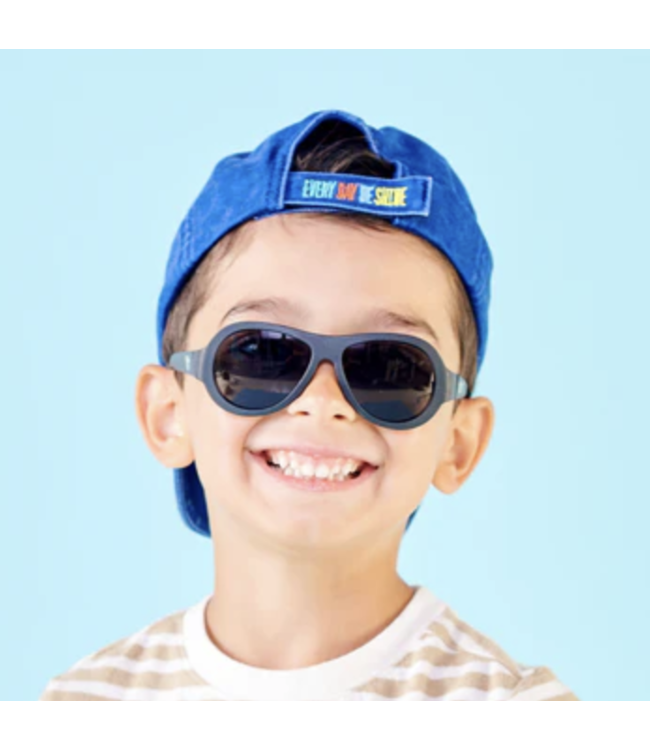 Jet Black Aviators Sunglasses