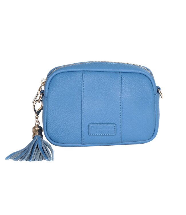 Pom Pom London City MINI Bag - Cornflower Blue