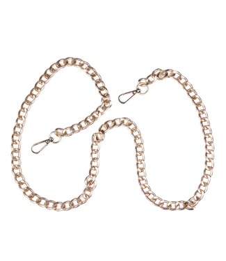 Pom Pom London Strap - Plain Gold Chain - 120cm