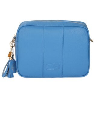 Pom Pom London City Plus Bag - Cornflower Blue