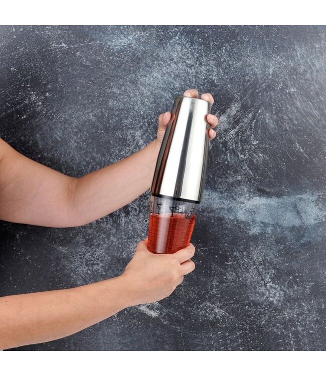 HIC Harold Import Company HIC Bar Boston Cocktail Shaker with Recipes