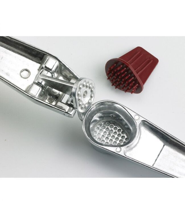 HIC Harold Import Company Fantes Cousin Umberto's No-Peel, Self Cleaning Garlic Press