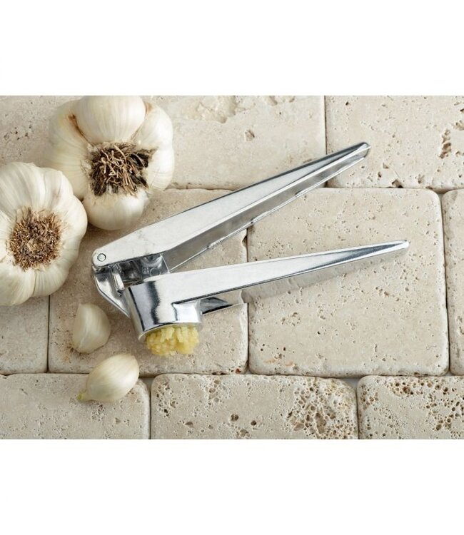 HIC Harold Import Company Fantes Cousin Umberto's No-Peel, Self Cleaning Garlic Press