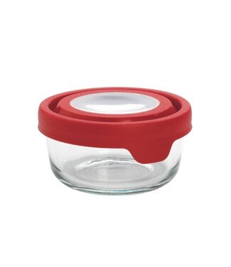 Round Storage Containers with Lid