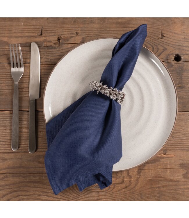 Kaf Home Chateau Easy Care Dinner Napkins - S/12