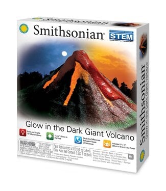 Smithsonian Glow in the Dark Giant Volcano