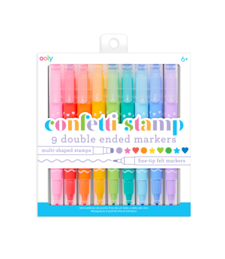 Stampables Double Ended Markers Set of 9