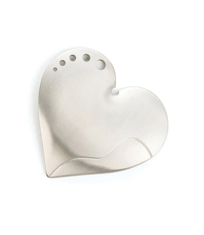 RSVP Heart Herb Stripper