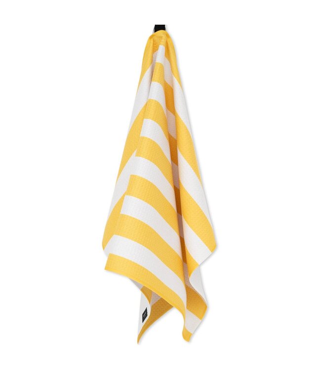 Geometry Tea Towel - Summer Bold Yellow