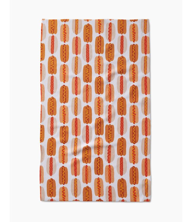 Geometry Tea Towels - Hot Dogs of Summer