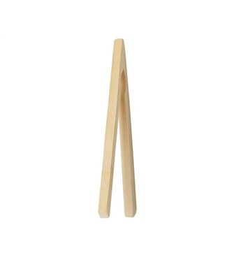 HIC Harold Import Company Bamboo Toast Tongs