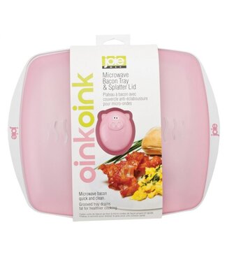 HIC Harold Import Company Joie's Microwave Piggy Bacon Tray