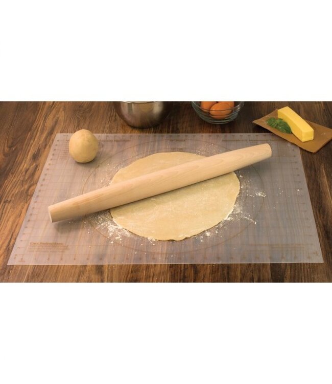 HIC Harold Import Company Mrs. Anderson's Baking Hardwood French Pin, 20.5in