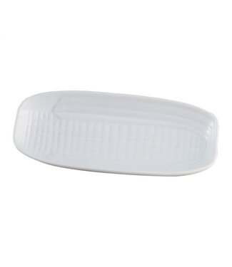 HIC Harold Import Company Porcelain Corn Dish