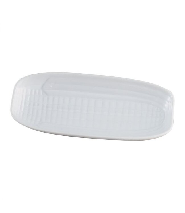 HIC Harold Import Company Porcelain Corn Dish