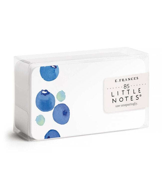 E. Francis Little Notes - Blueberry