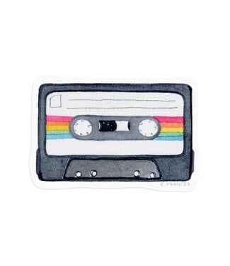 E. Francis Mix Tape Sticker