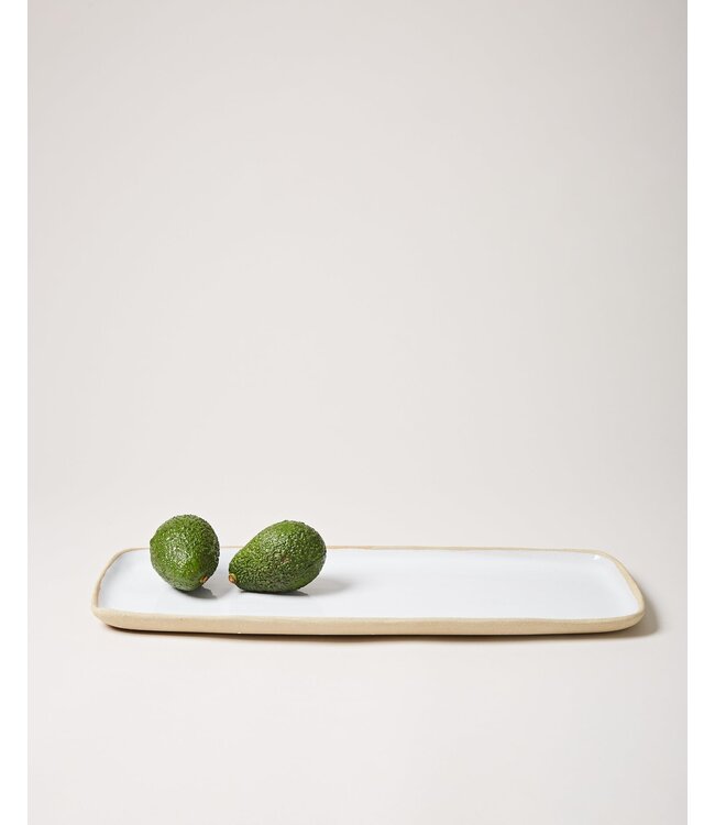 Farmhouse Pottery Rectangle Serving Tray