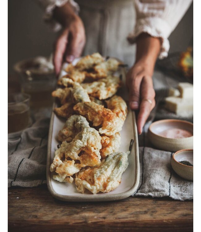Farmhouse Pottery Rectangle Serving Tray
