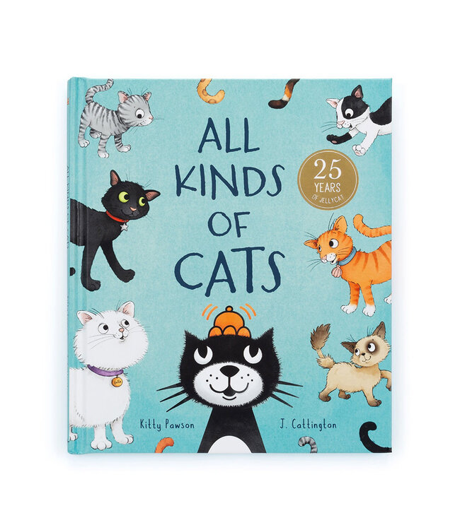 Jellycat All Kinds Of Cats Book