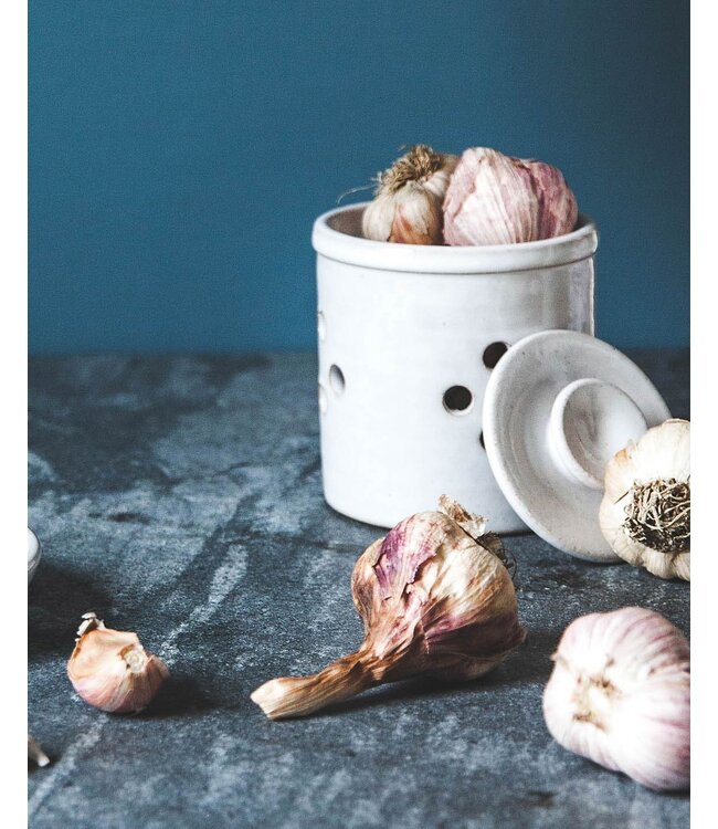 Farmhouse Pottery Silo Garlic Keeper