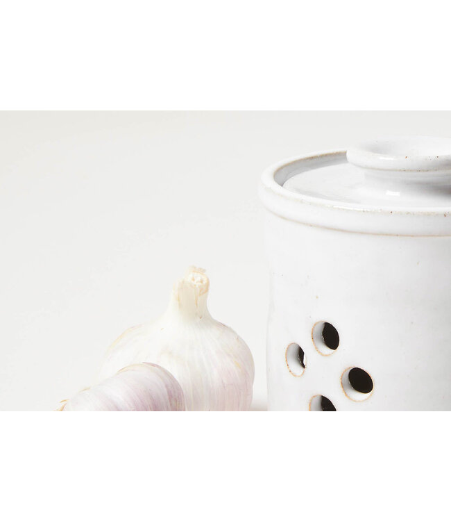 Farmhouse Pottery Silo Garlic Keeper