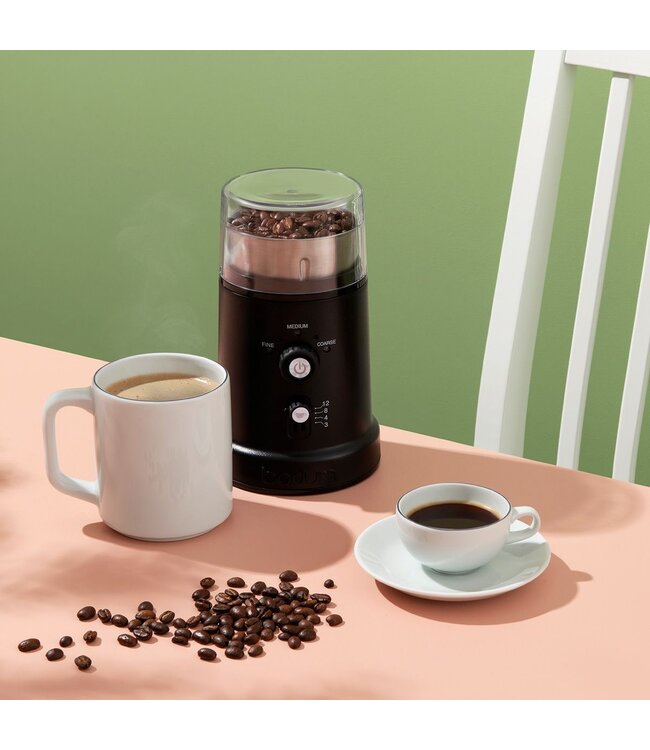 Bodum Bistro Electric Coffee Blade Grinder - Black
