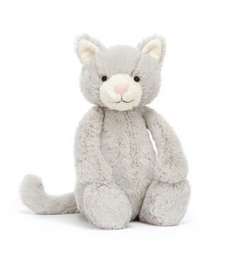 Jellycat Bashful Grey Kitty - Medium