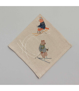 Coral & Tusk Dinner Napkin