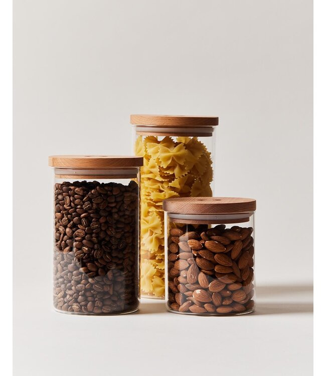 Farmhouse Pottery Glass Utility Canister