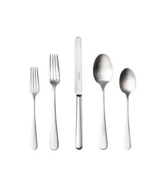 Casafina Pacifica - Flatware 5 Pieces Set - Vintage Brushed