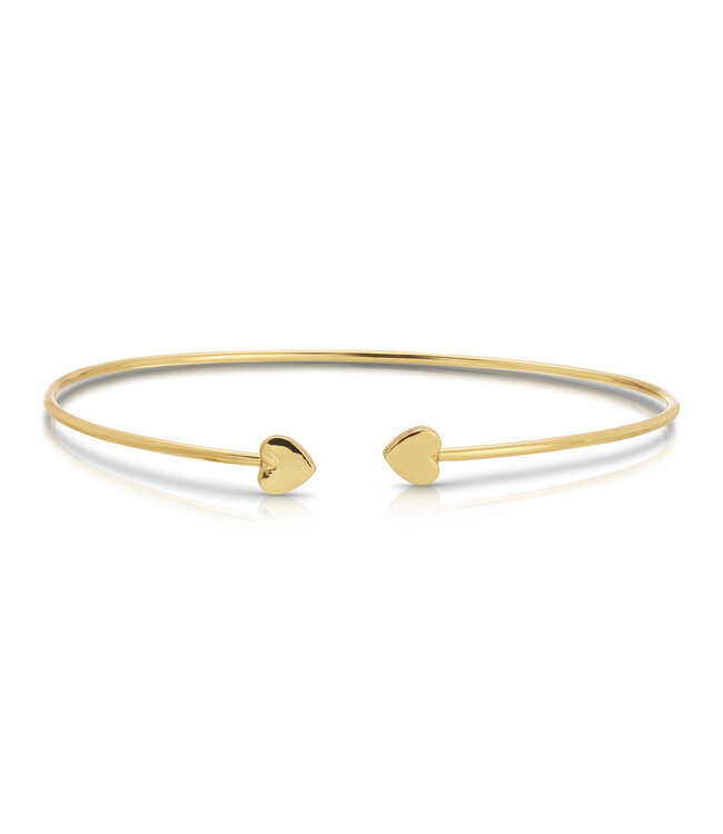 Lucky Feather Lucky Feather Gold Cuff Bracelets