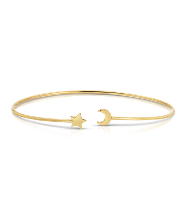 Lucky Feather Lucky Feather Gold Cuff Bracelets